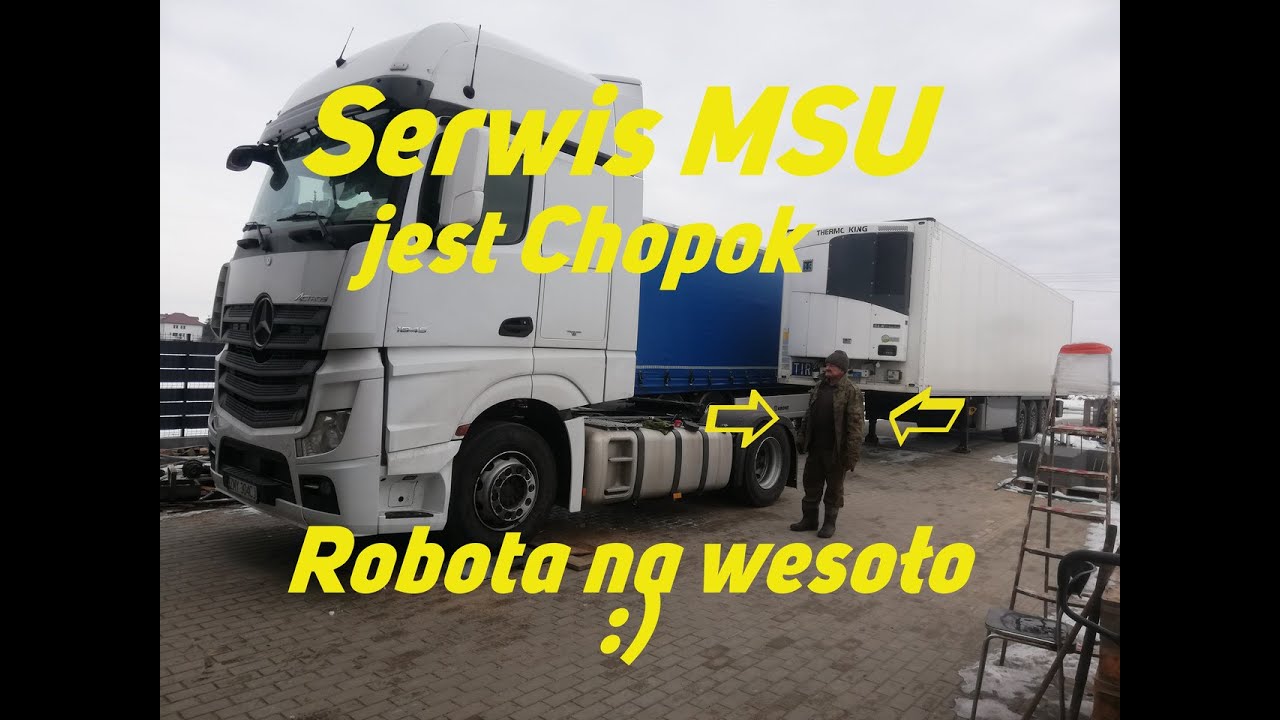 Reanimacja poczciwego Robura I Actros I Schmitz I Chopok & RMK PL I Gotowy do odbioru I Serwis I