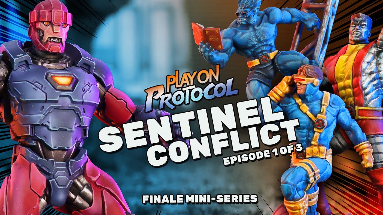 Sentinels Go Mutant Hunting! Conflict 1 in our 3-part season finale of Marvel Crisis Protocol games.