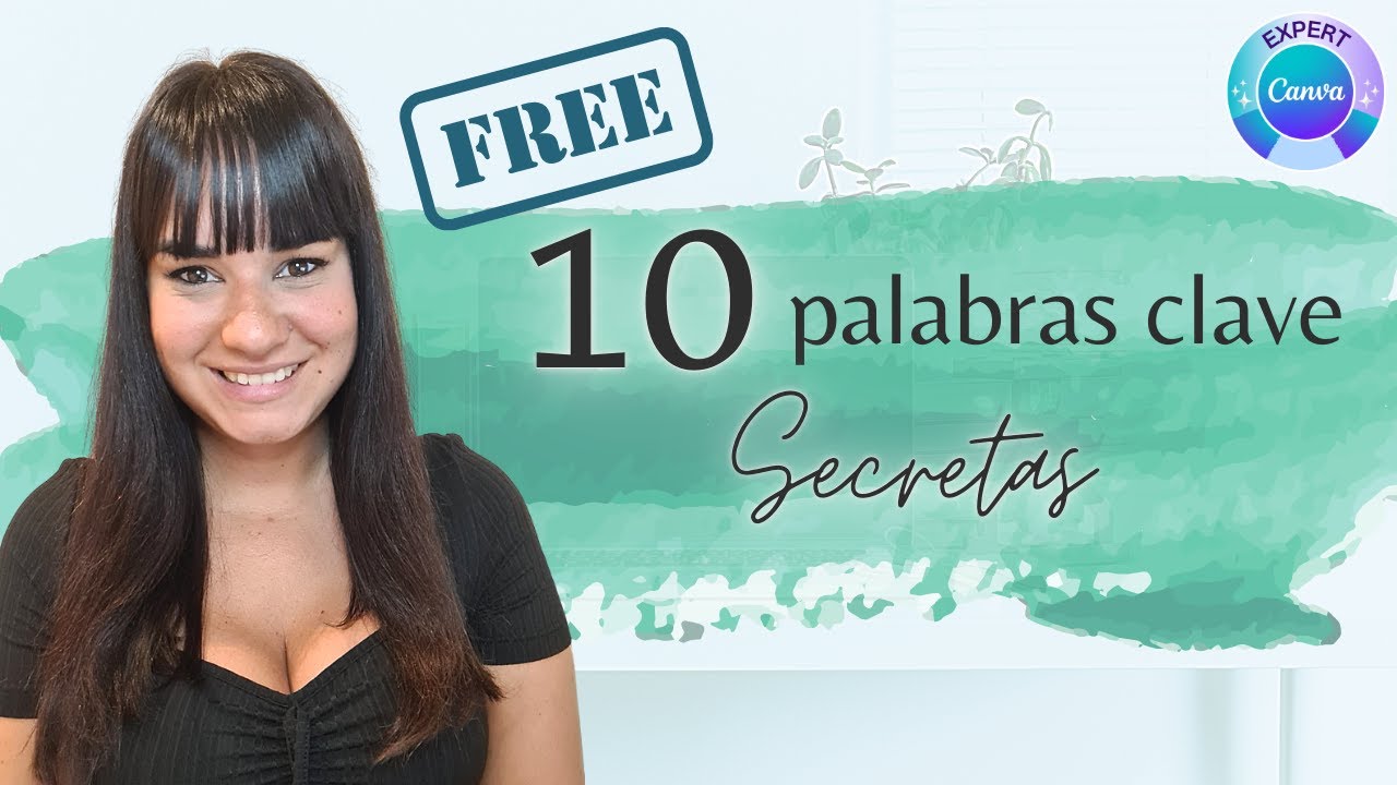 ⚡10 palabras clave SECRETAS y GRATIS de CANVA ⚡PARTE 2⚡ ¡¡¡ELEMENTOS gratuitos de Canva!!! 💙