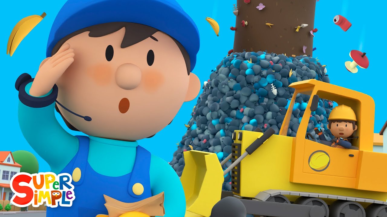Bin There Dump That | Carl’s Rescue Crew | Cartoon For Kids
