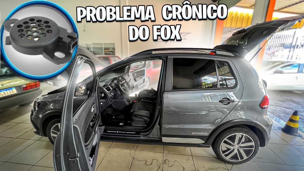 Onde se localiza sirene do sensor de estacionamento do fox xtreme 2017