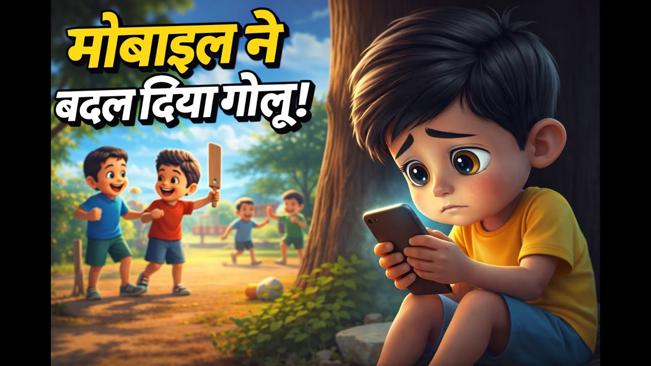 मोबाइल ने बदल दिया गोलू !  