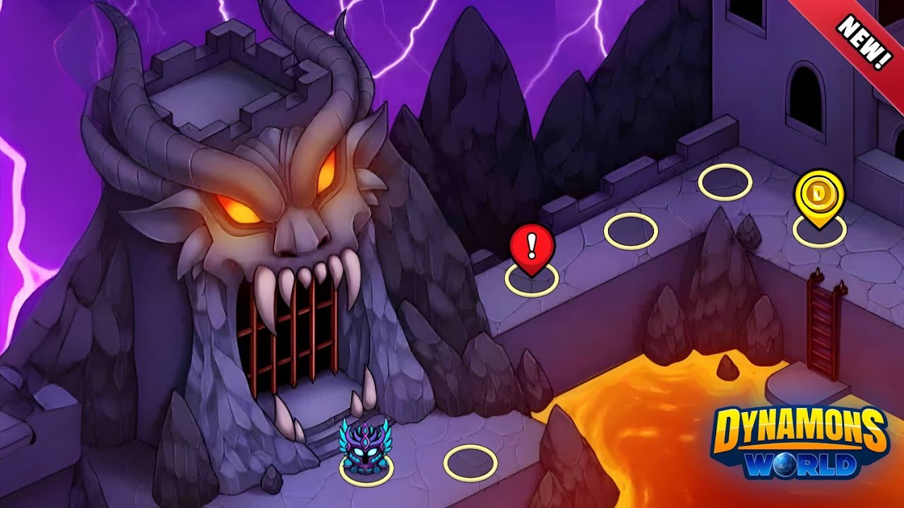 WELCOME TO HELL 😈| UNDERWORLD CASTLE| CH-1 | DYNAMONS WORLD #dynamonsking 