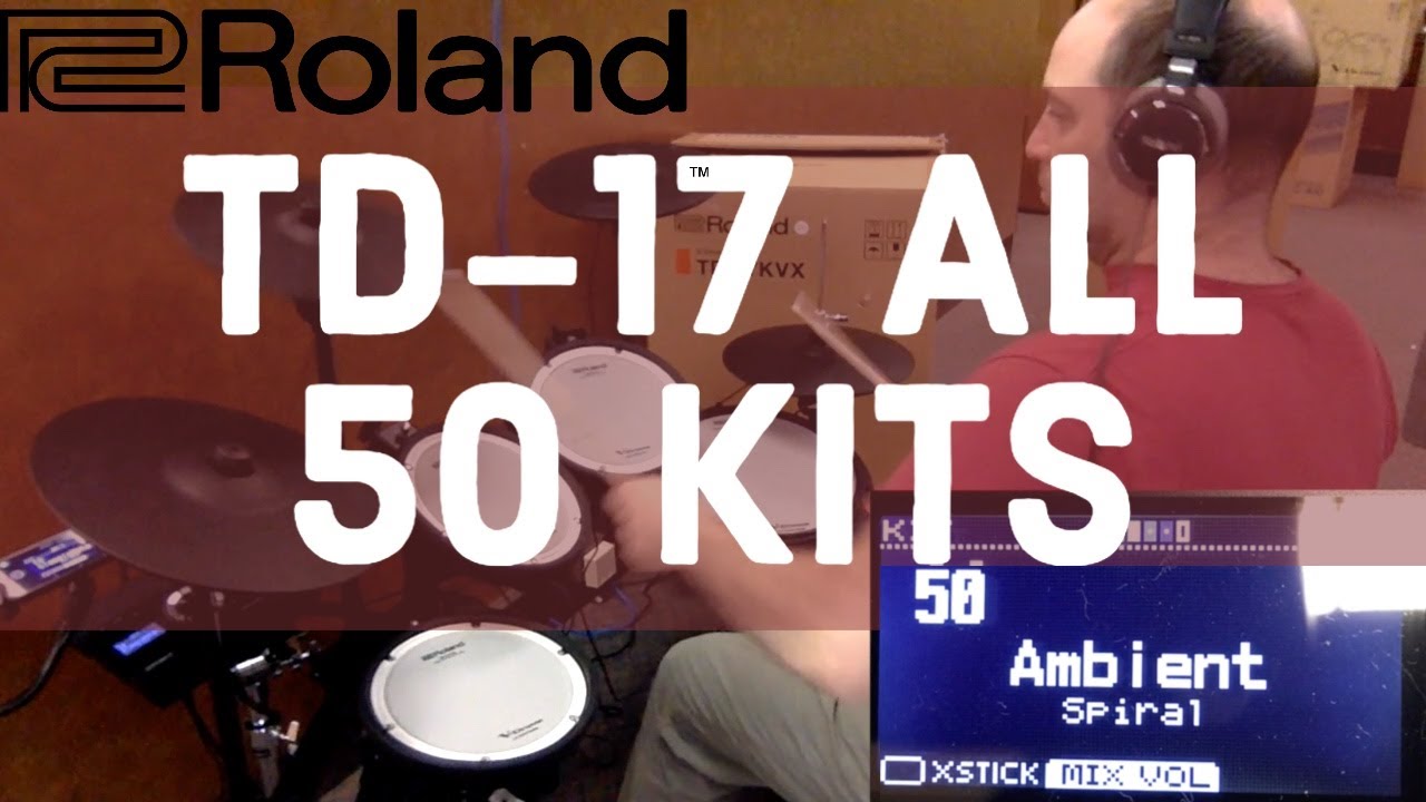 Roland TD 17 All Kits