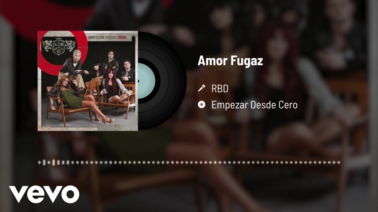 RBD - Amor Fugaz (Audio)