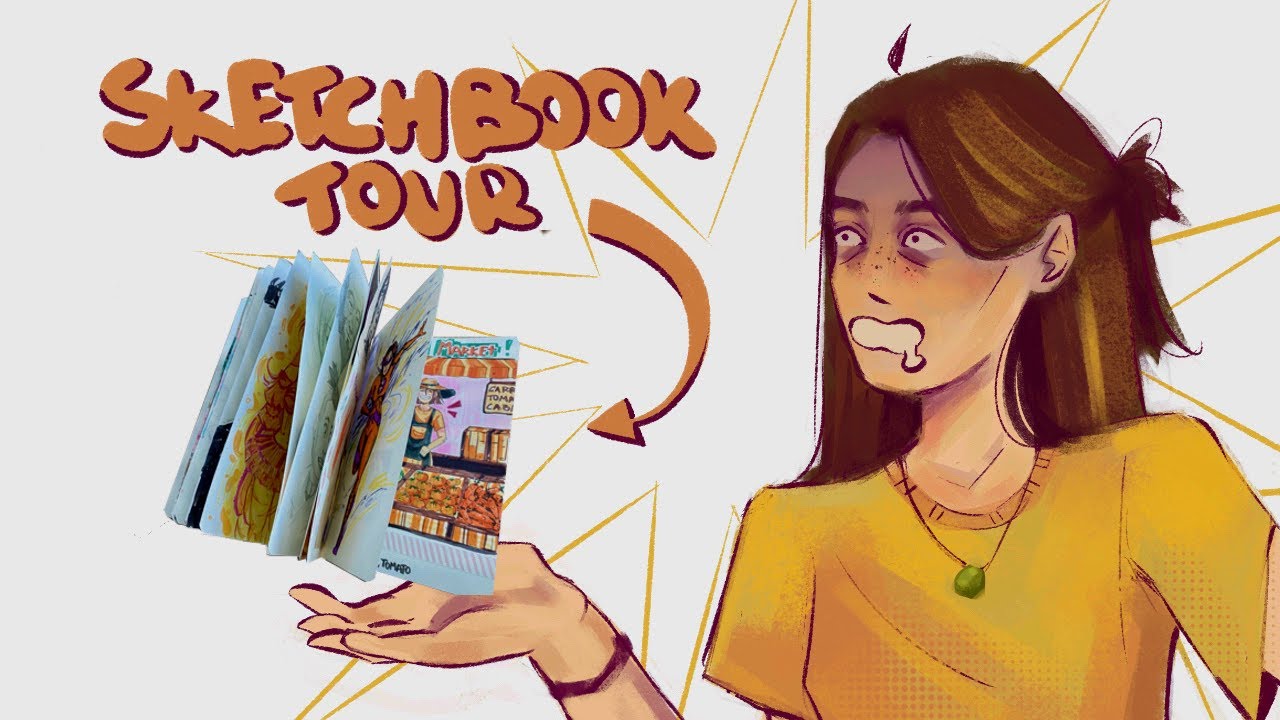 SKETCHBOOK TOUR! Pt.1 ⭐️