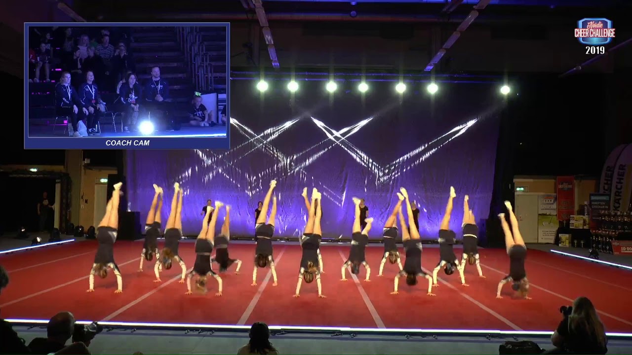 Haninge Cheer Elite junior Level 1 - Nordic Cheer Challenge 2019 1