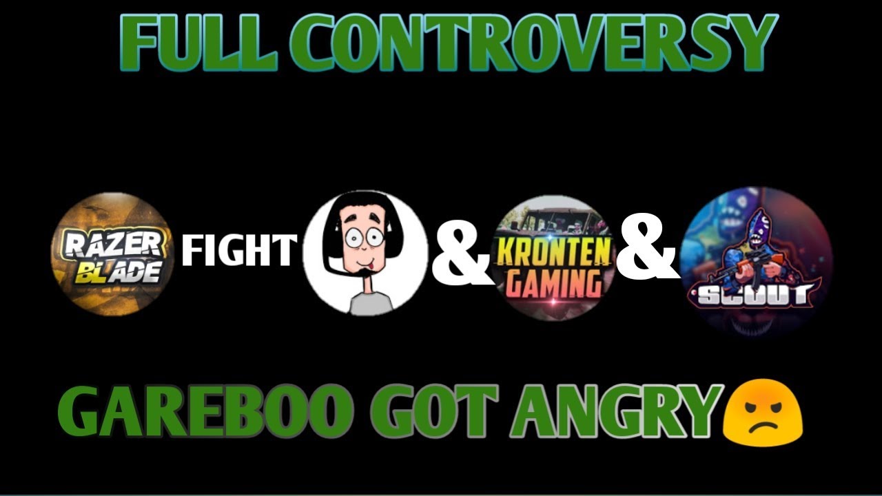 GAREBOO, KRONTEN, SCOUT FIGHT WITH RAZER BLADE