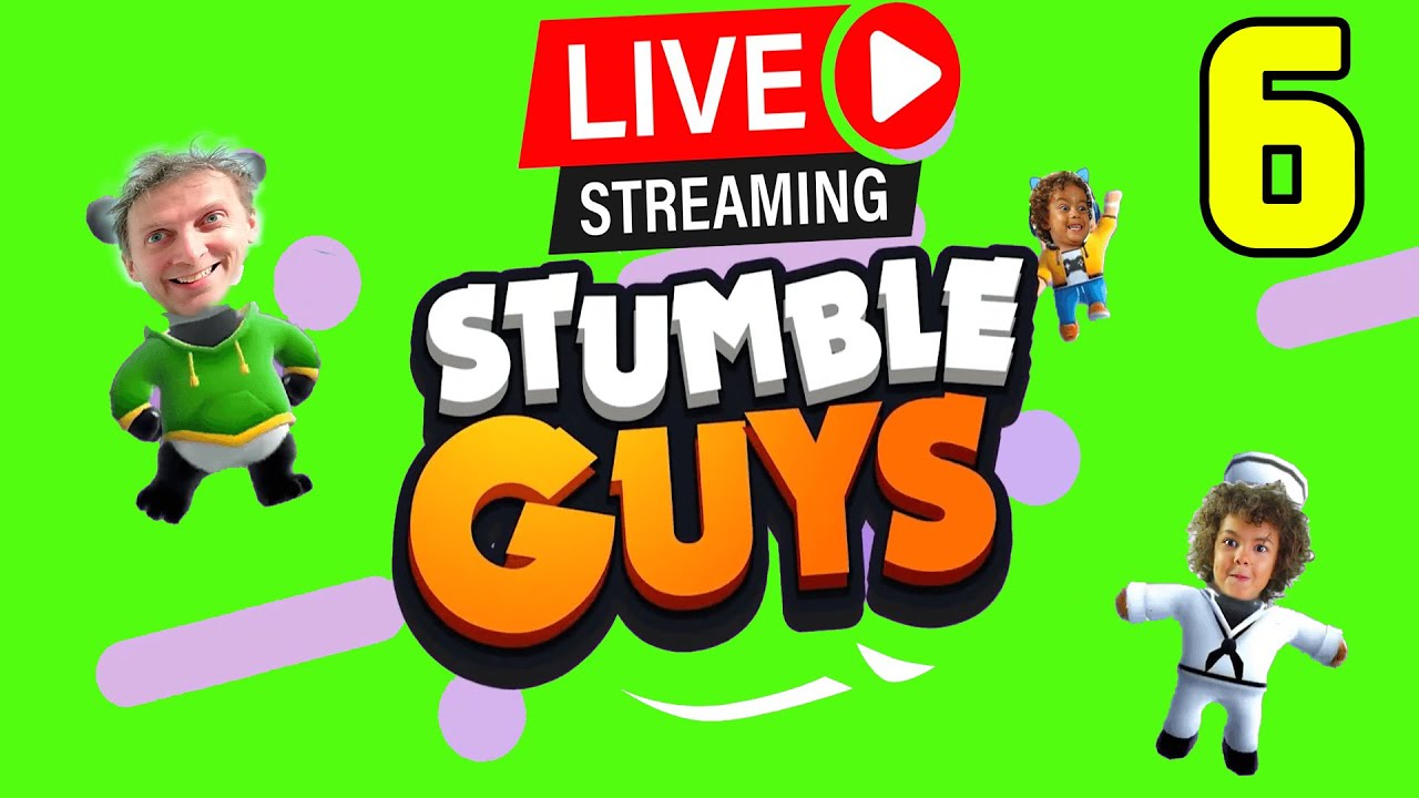 🔴 STUMBLE GUYS LIVE 6 Solo per ABBONATI e Amici | Entra nei Nostri Server Privati