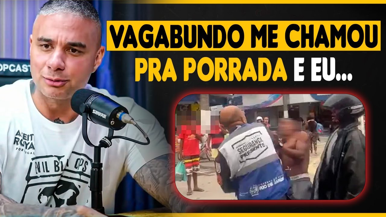 O POLICIAL PASSA VERGONHA NA RUA POR ISSO... | SGT BRITTO - CAVEIRA BOPE RJ | CopCast