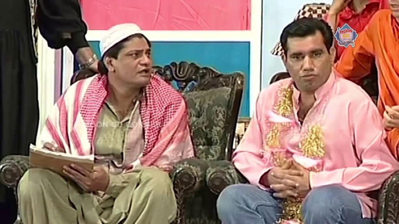 Best of Tariq Teddy and Nasir Chinyoti New Pakistani Stage Drama Full Comedy Clip