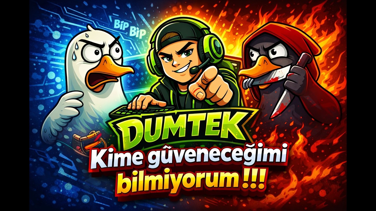 Kime güveneceğimi bilmiyorum !!! Goose Goose Duck 🔥🦆 Bölüm 7