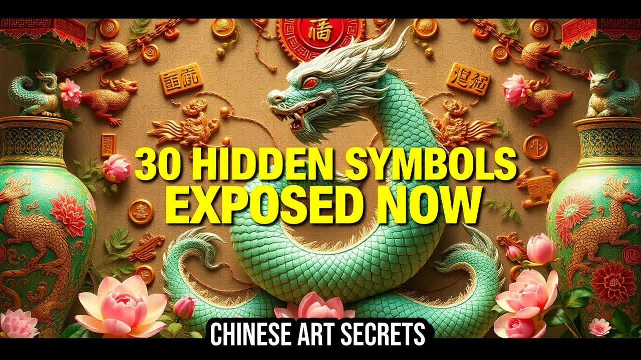 Everything You Missed About 30 Hidden Symbols in Ancient Chinese Art | Culture