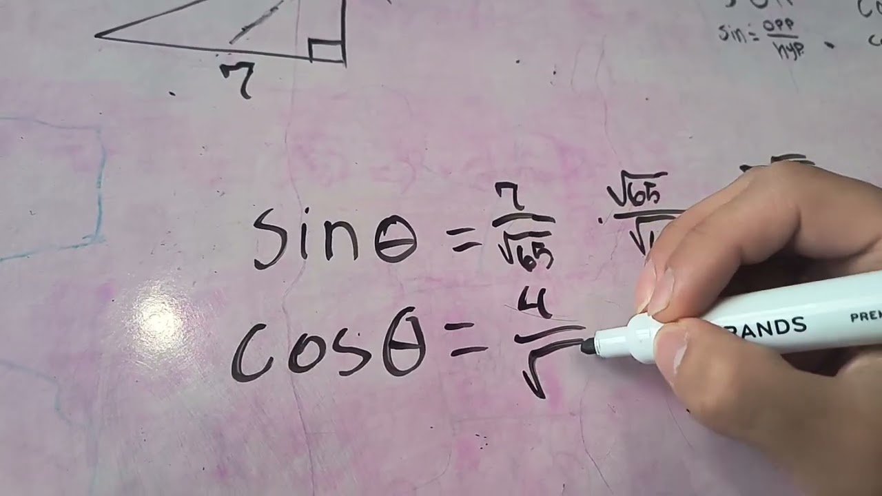 How to use trigonometric functions. (Trigonometry)