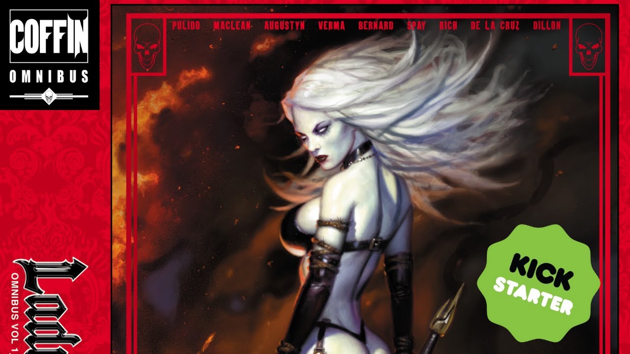 Lady Death Omnibus Vol. 1 Prestige Editions now on Kickstarter!