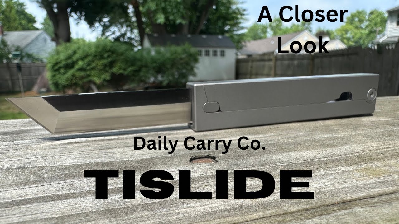 A Closer Look: The TiSlide by Daily Carry co.
