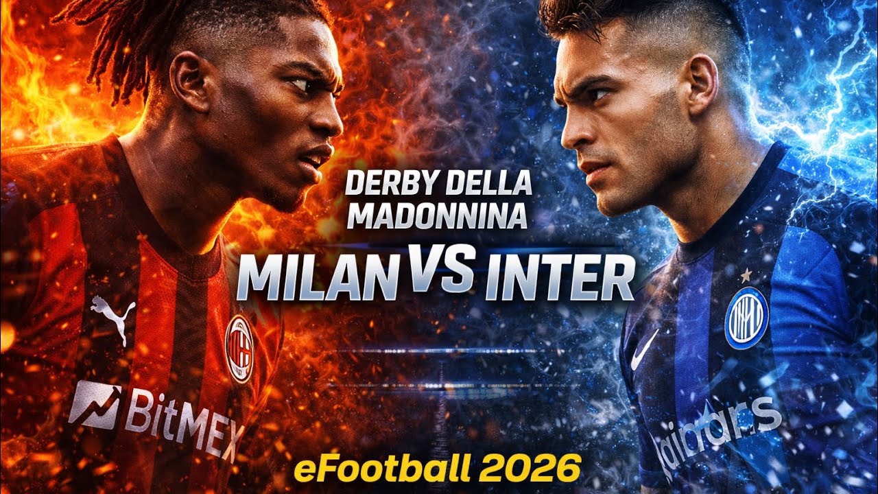 Milan vs Inter 🔥 Insane Derby Match | eFootball 2026 | Who Wins?! 😱