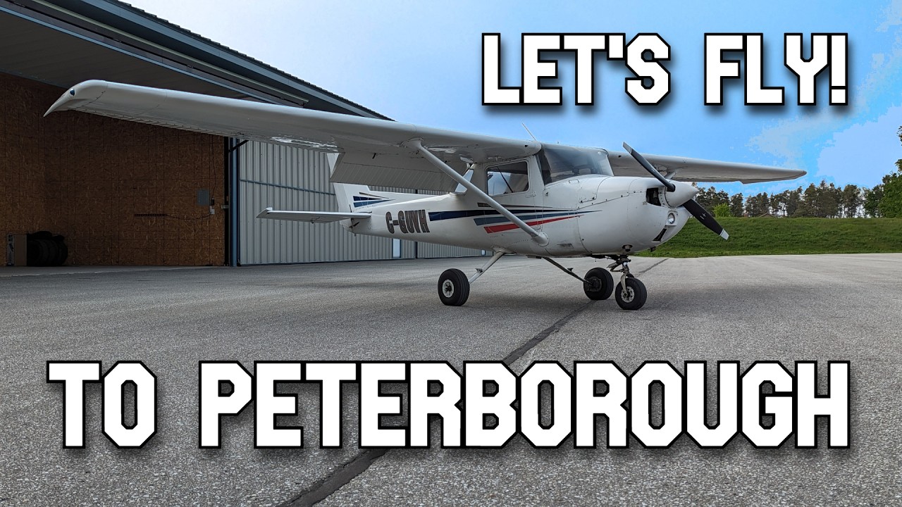 Grabbing Lunch in Peterborough - With an Airplane!