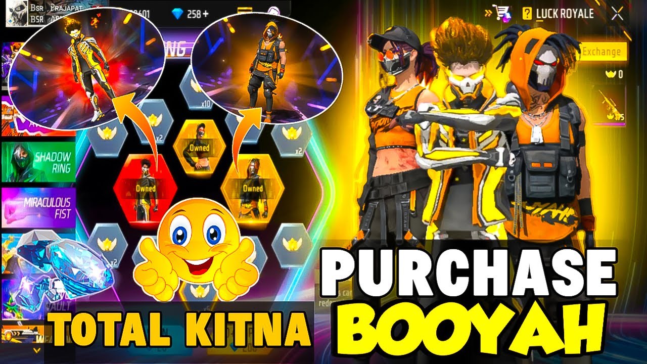 EVO BOOYAH BUNDLE SPIN | BOOYAH RING EVENT SPIN | FF NEW RING EVENT SPIN | PURCHASE  BOOYAH BUNDLE
