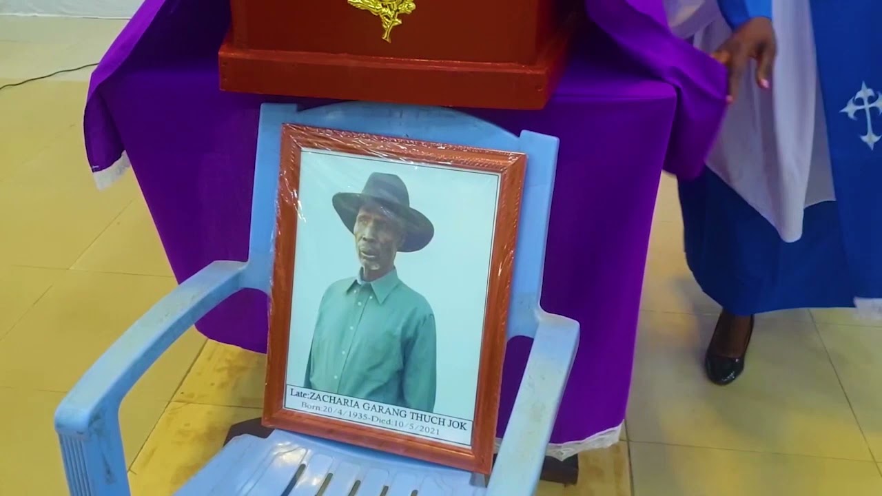 BURIAL OF LATE SULTAN  ZACHARIA GARANG THUCH JOK AJANG on 15|5|2021|official video.