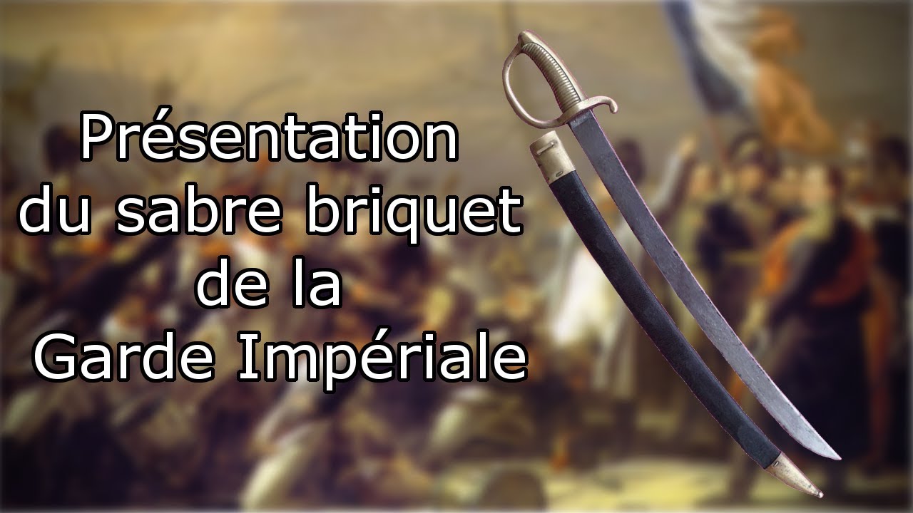 [Reconstitution] Présentation du sabre briquet de la Garde Impériale
