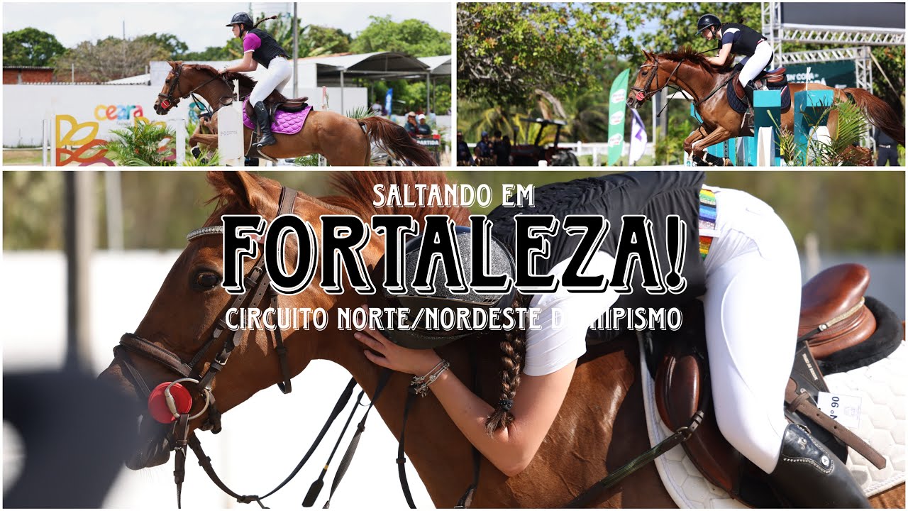 Competição de hipismo em Fortaleza! 