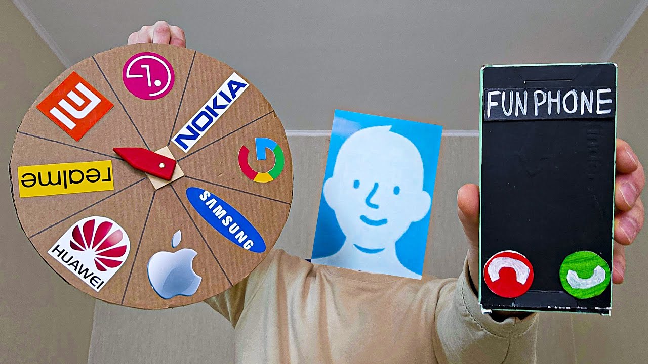 Random Cardboard Incoming Call Generator
