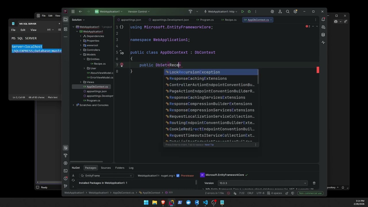 Part #10 - ASP Net Core MVC Entity Framework Core Migrations | Tagalog Tutorial