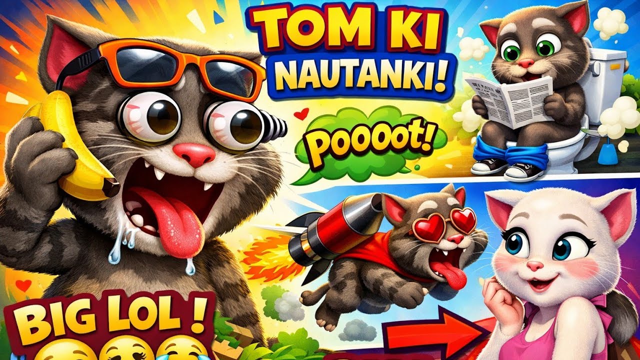 Talking tom Live 🔴 High Score Challenge | Hindi