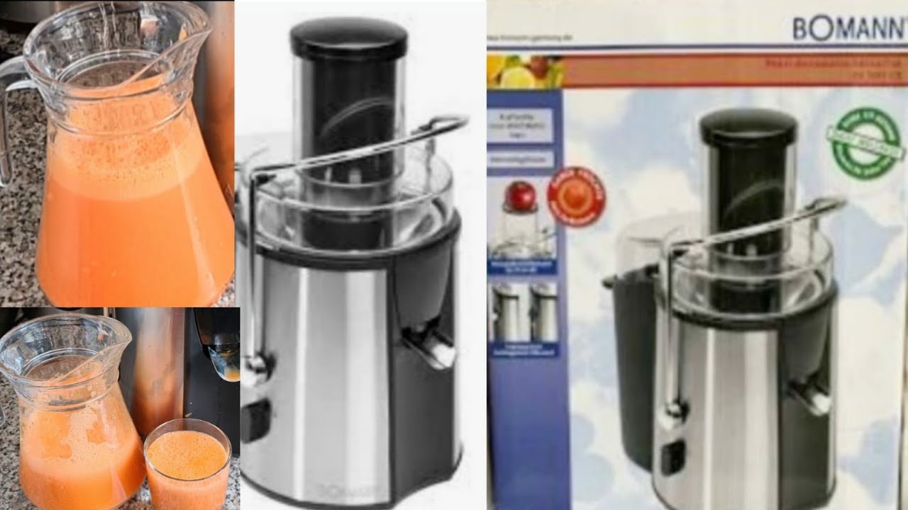 Unboxing BOMANN Juicer |AE 1917 CB Automatic-Entsafter |First Time Use Kar ne ka Tarika Meerab kk