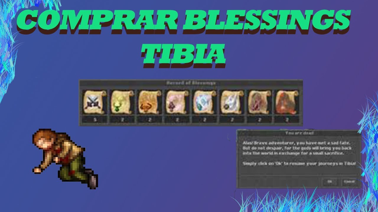 КАК КУПИТЬ BLESS TIBIA // BLESSING // JOSEMI