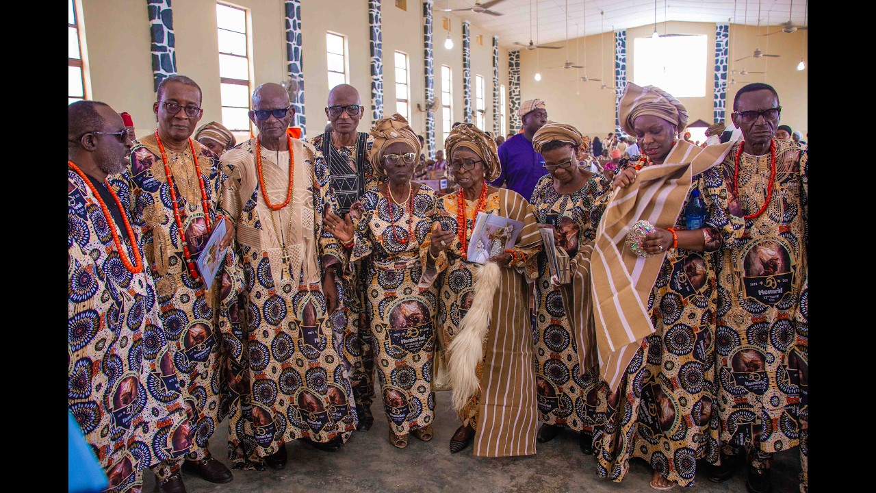 OBA JOHN LAOYE 50TH  MEMORIAL ANNIVERSARY  DAY 2 CHURCH AND RECEPTION CEREMONY