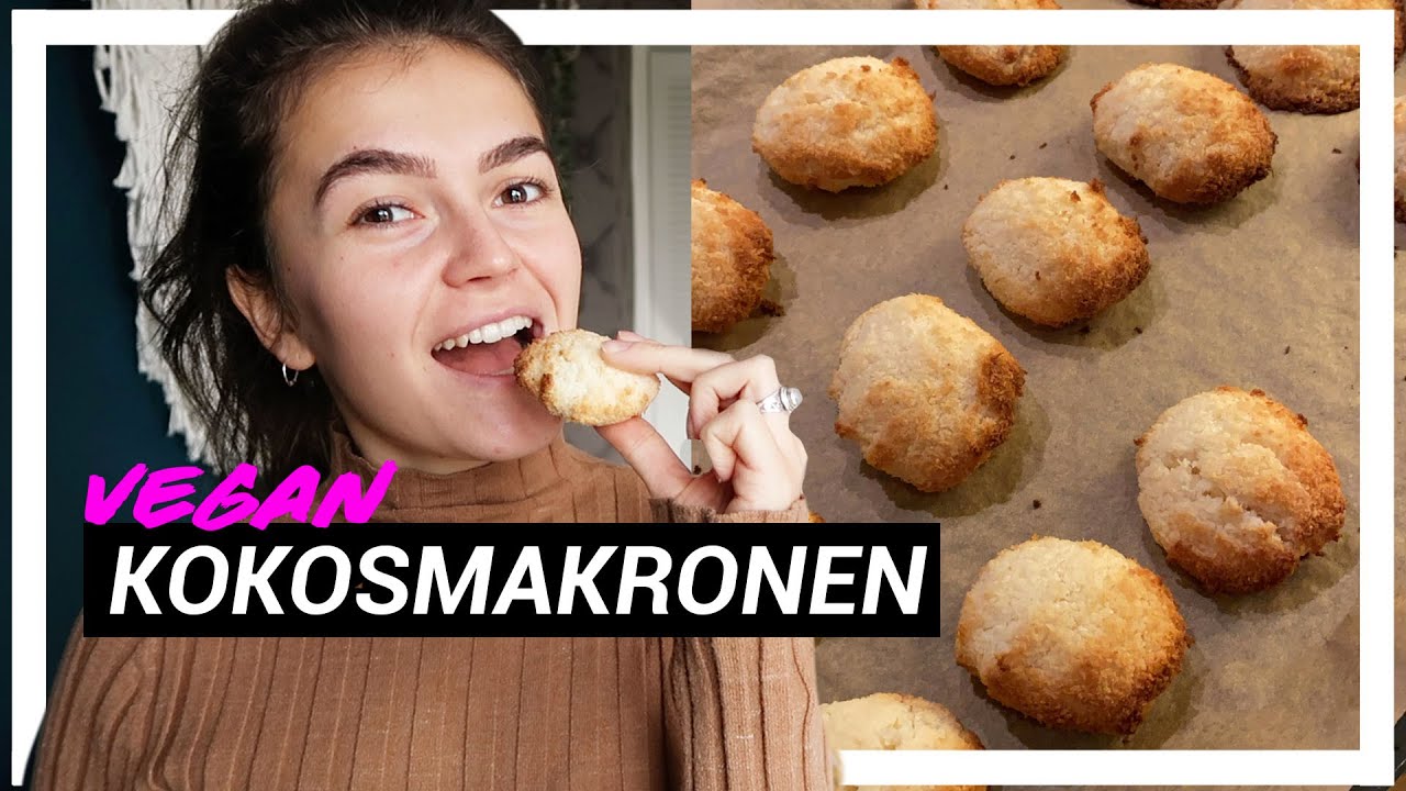 2 INGREDIËNTEN KOKOS MAKRONEN | (vegan) recept | Kim van Haren