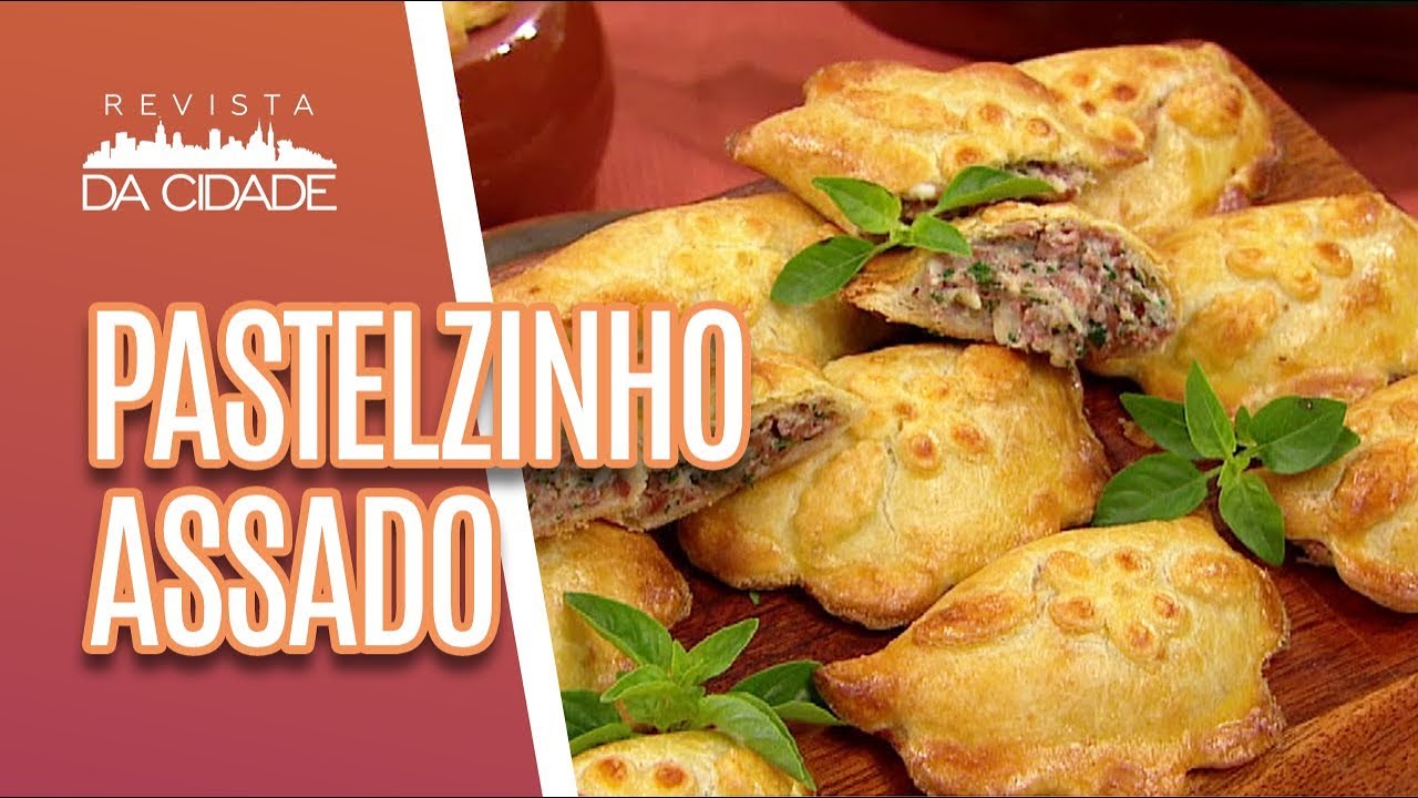 Receita de Pastelzinho Assado - Revista da Cidade (12/09/18)