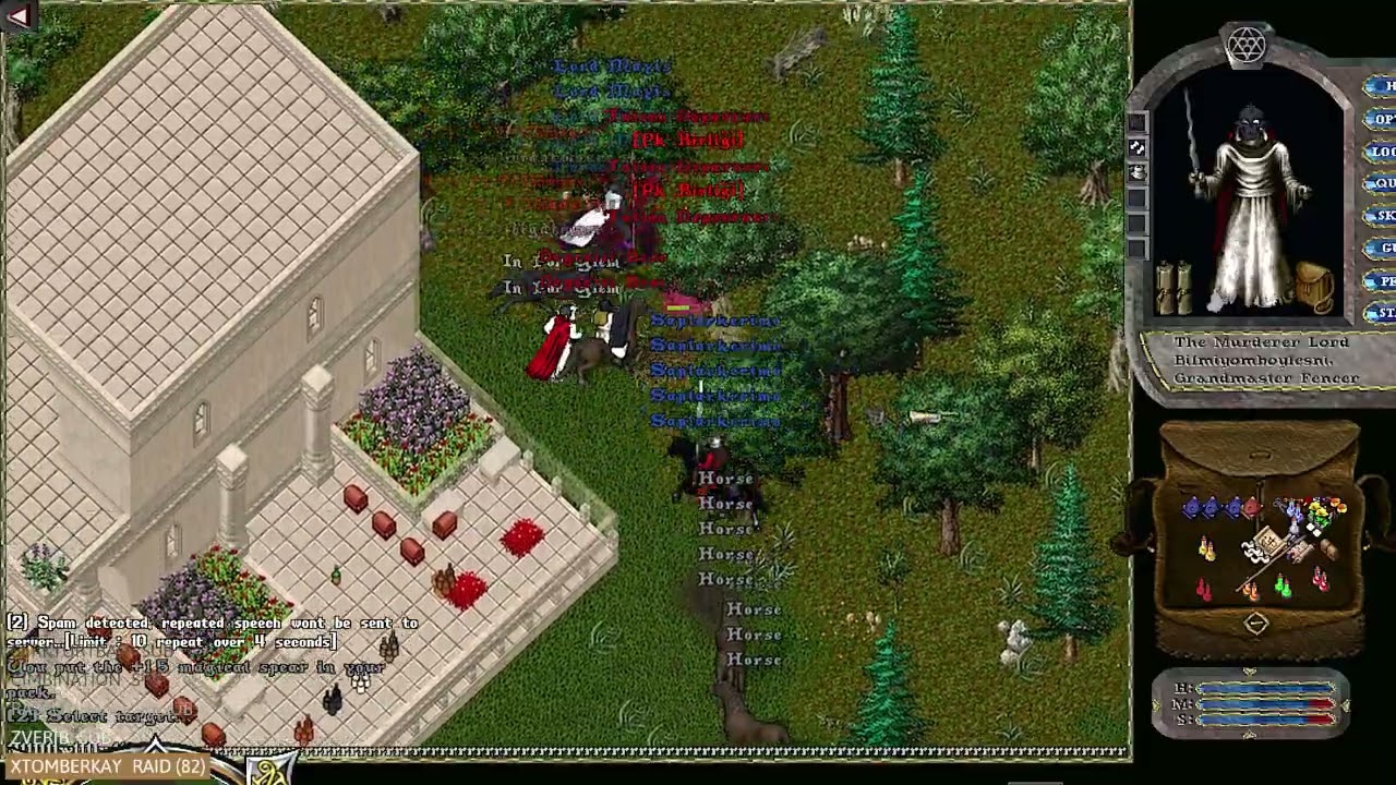 Ultima Online Pyramid Uo Fare Mage Açtion