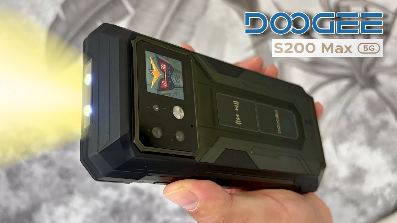 DOOGEE S200 Max 5G — прочный телефон (распаковка и обзор)