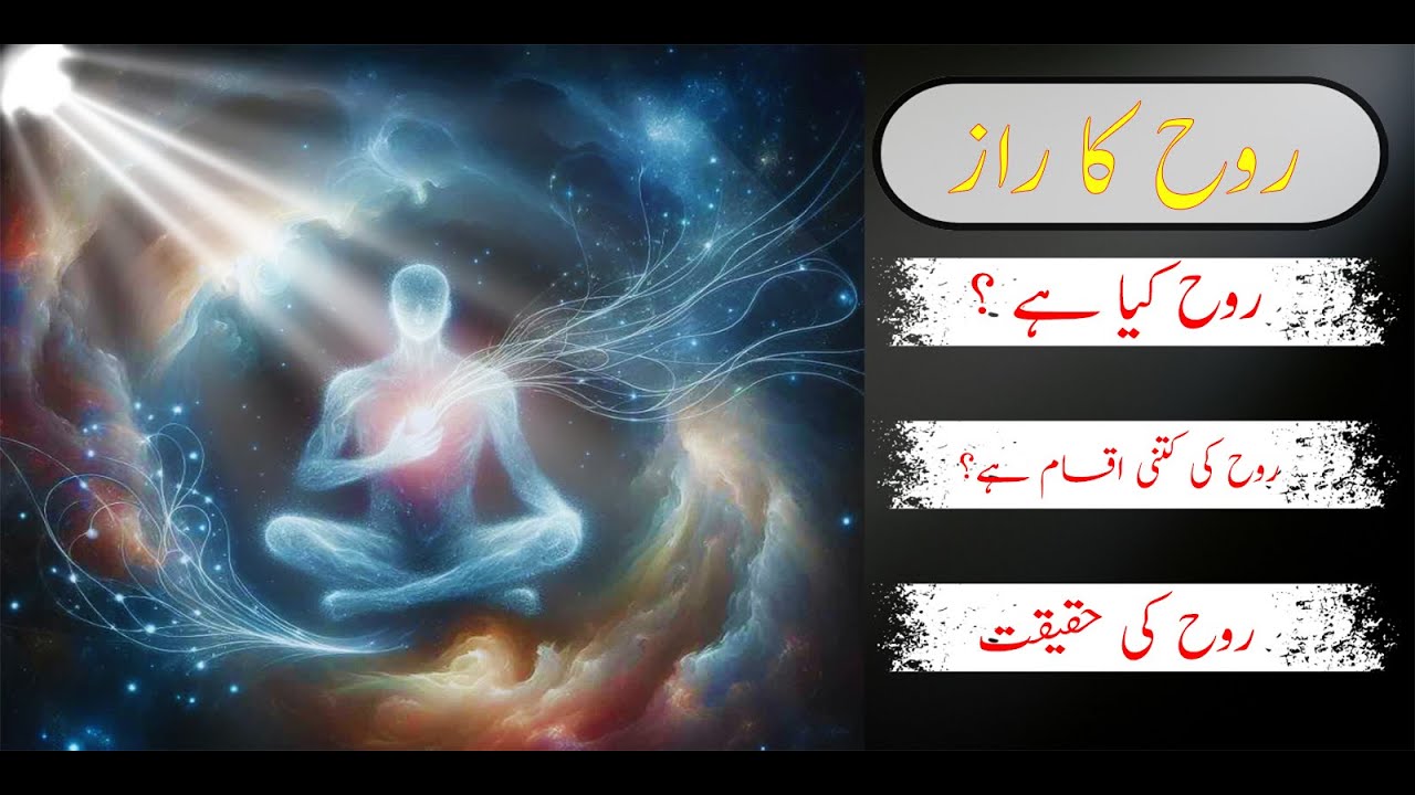 Rooh In Islam, Rooh Kya Hai ? What Is Soul  Rooh Ki Haqeeqat in Urdu and Hindi