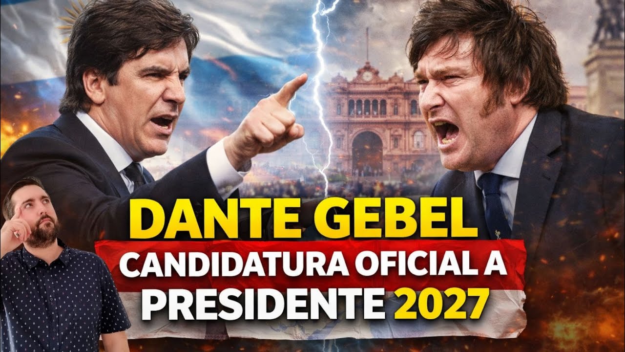 DANTE GEBEL Candidatura Oficial Presidente 2027 - Juan Manuel Vaz