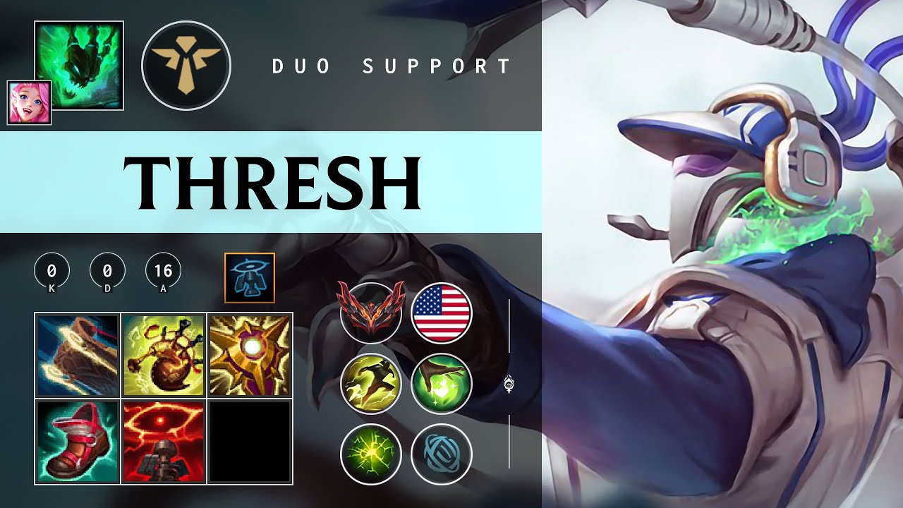 Thresh Support vs Hwei - NA Grandmaster Patch 26.01