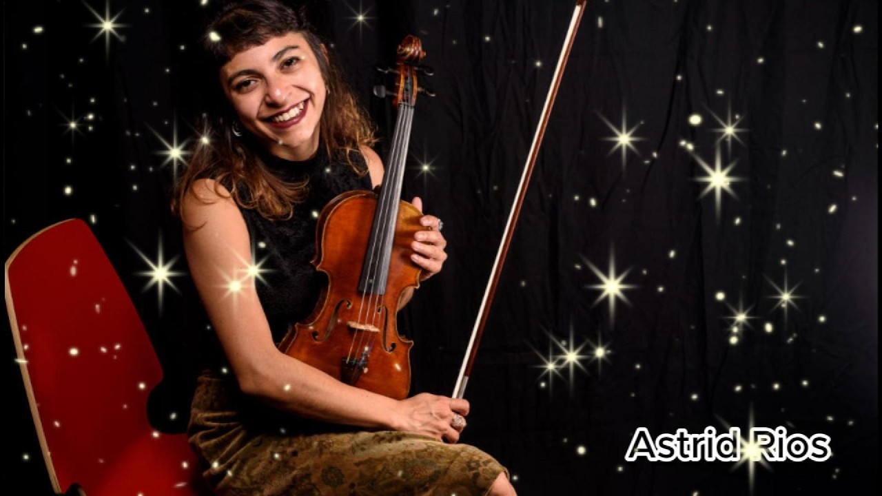Astrid Rios : Concert de Violon au cœur de l'exposition de Jérôme Selosse | Cambre Expo