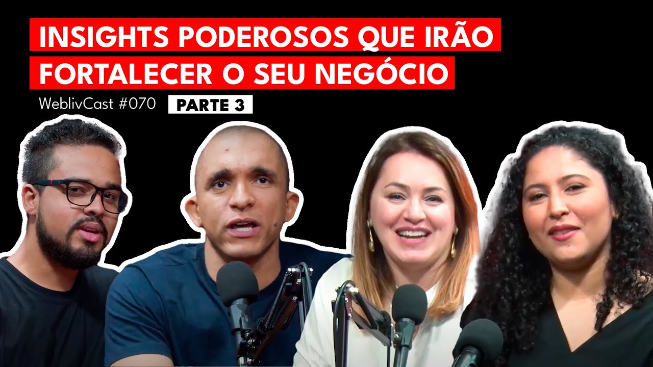 Os maiores aprendizados que tivemos com os nossos erros e acertos de 2023 -Parte 3 | WeblivCast #070