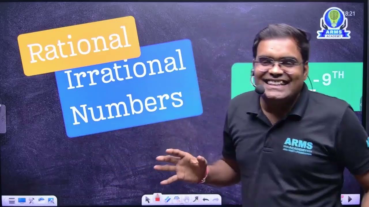 ICSE 9 | Rational and Irrational Numbers | AYJ Sir | Mathematics