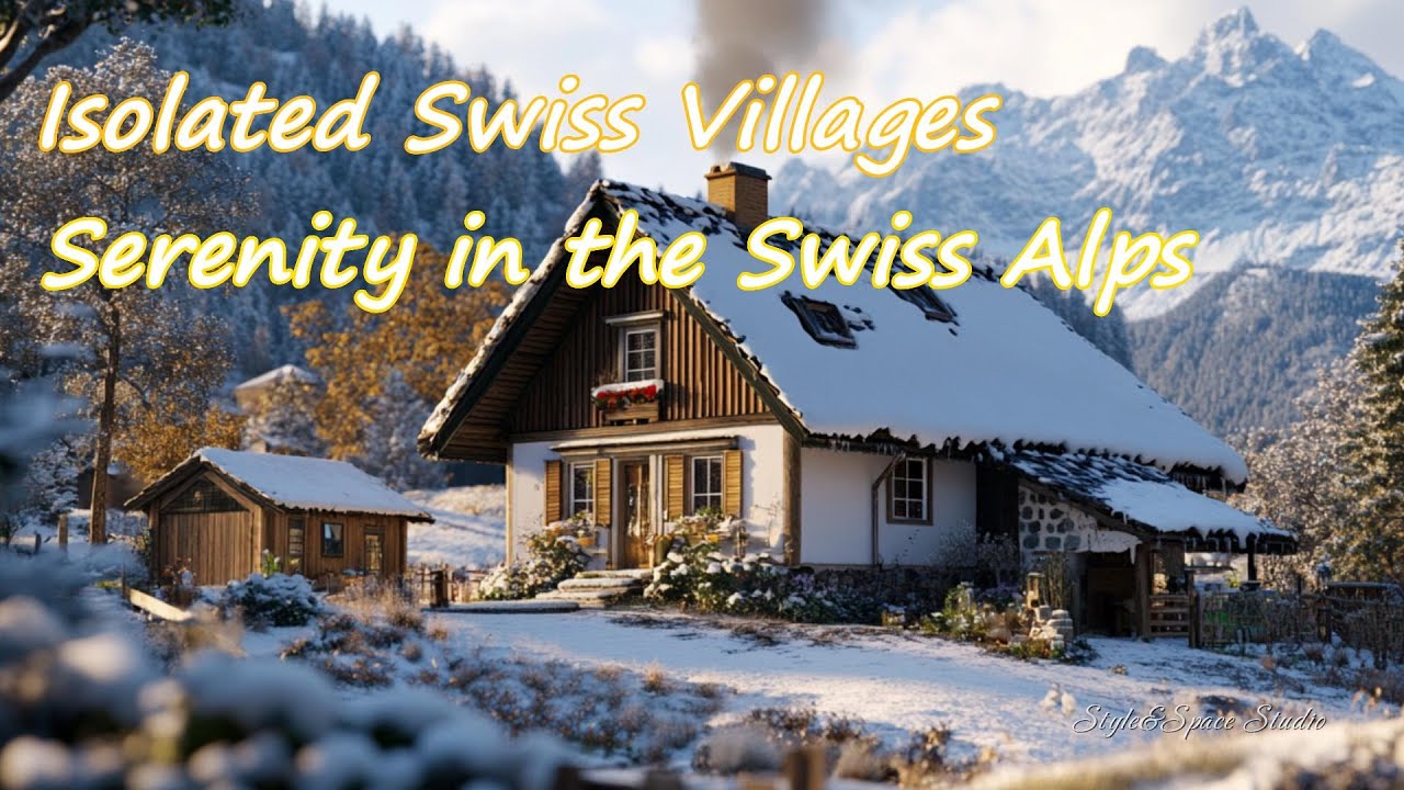 A Glimpse into Life in the Isolated Swiss Villages: Serenity in the Swiss Alps