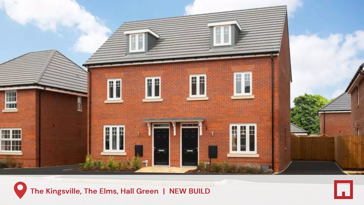 The Kingsville, The Elms, Hall Green | 4 Bed Semi Detached | New Build