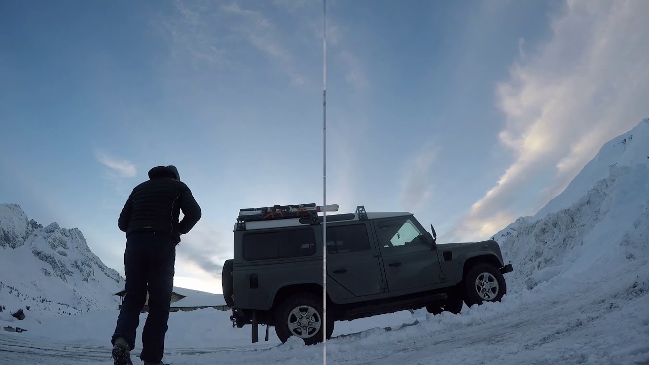 Dormire nel Defender a -10 gradi al Passo del Tonale ! Camperizzazione al top