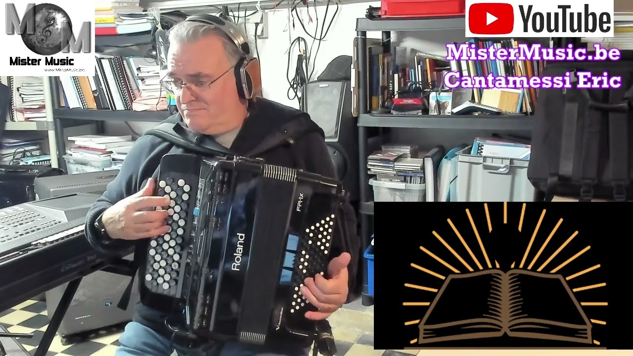 Santiano de Hugues Aufray Accordeon & Pictogrammes