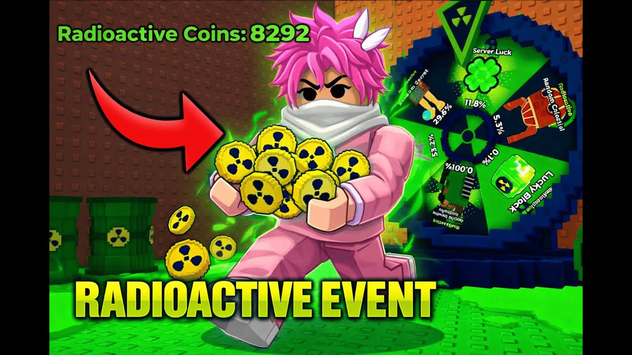 რადიოაქტიურ ევენთს დავესწარი? 😁 Escape Tsunami For Brainrots ROBLOX ში!