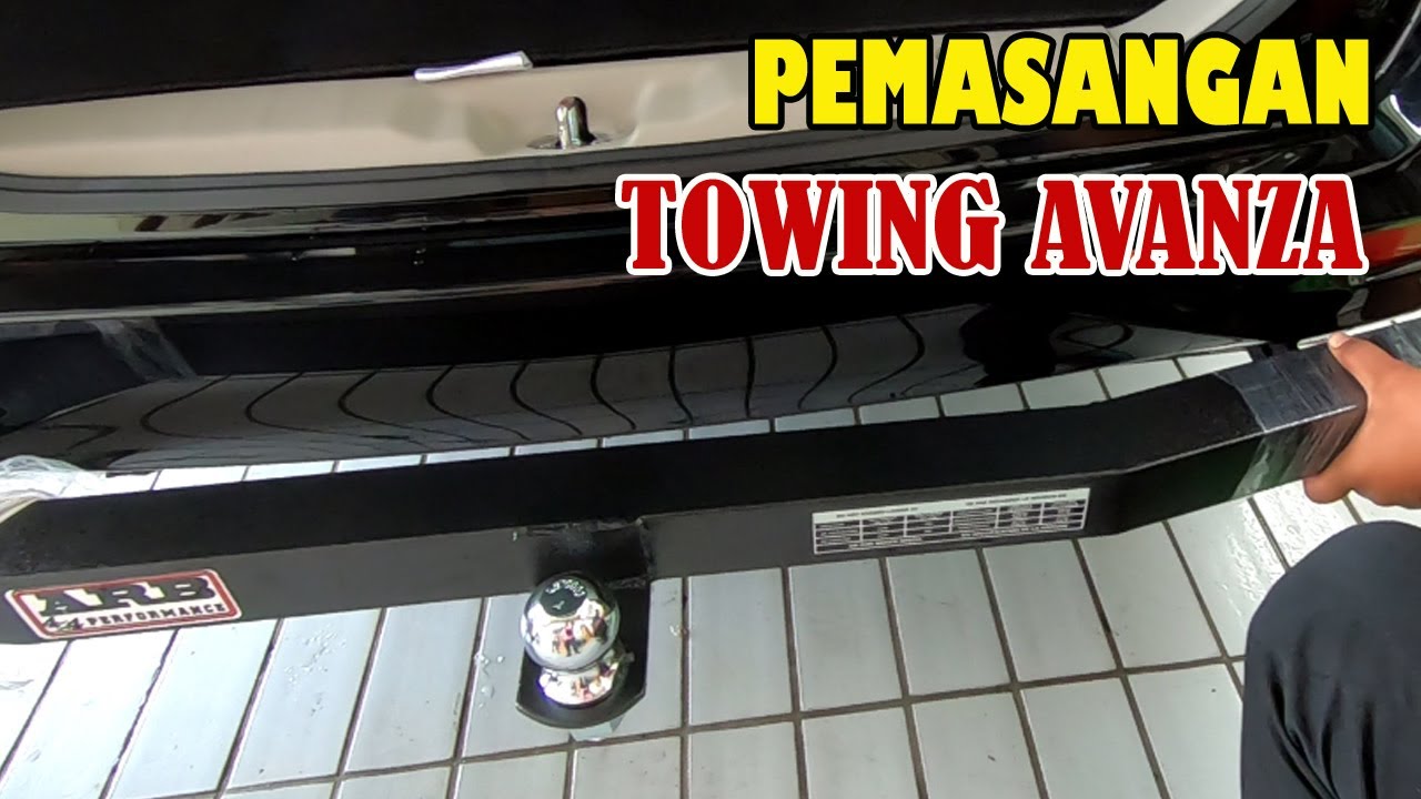 Cara pasang Towing ARB mobil Avanza di Auto2000 - Bumper belakang Avanza