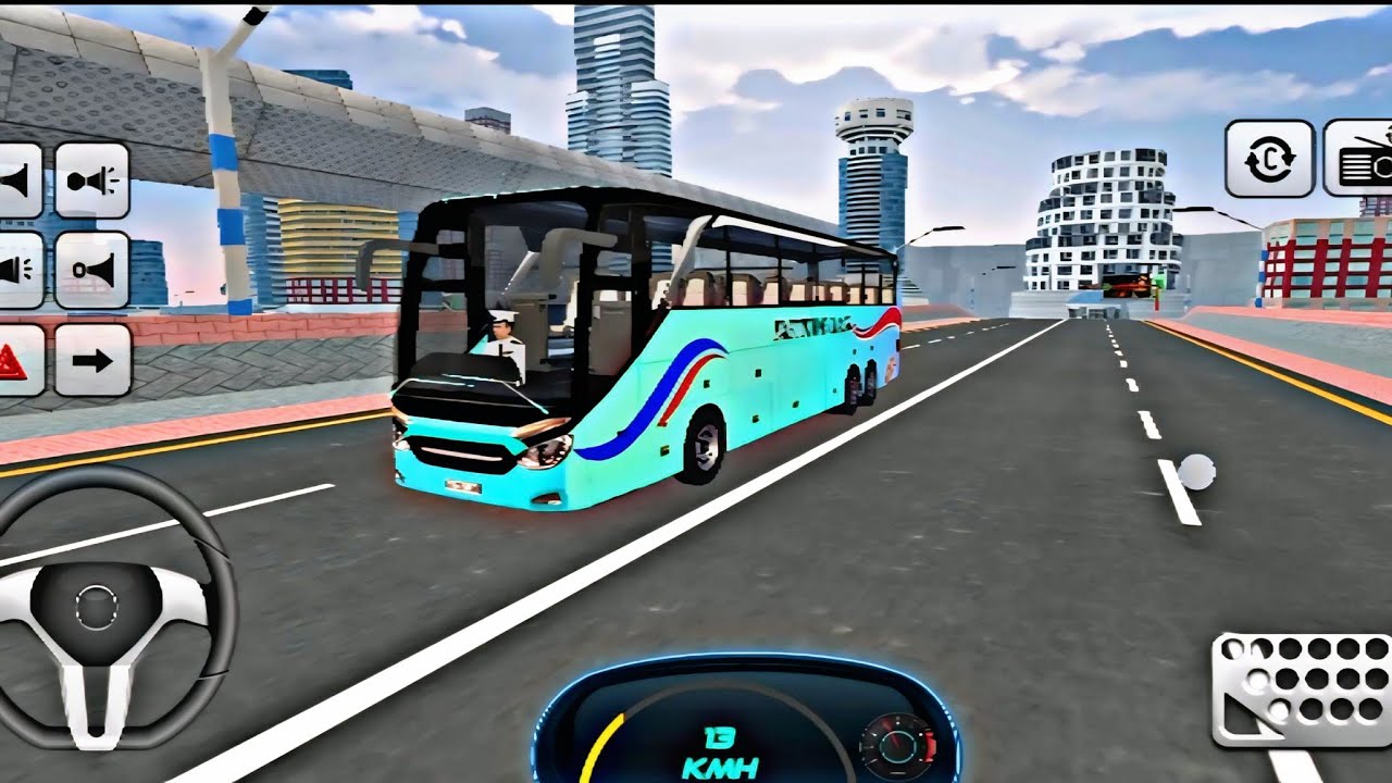 Drive Bus On The Highway Full Speed and Man loading In The Bus 🚌 || #jcb #dumper #truck #gaming 