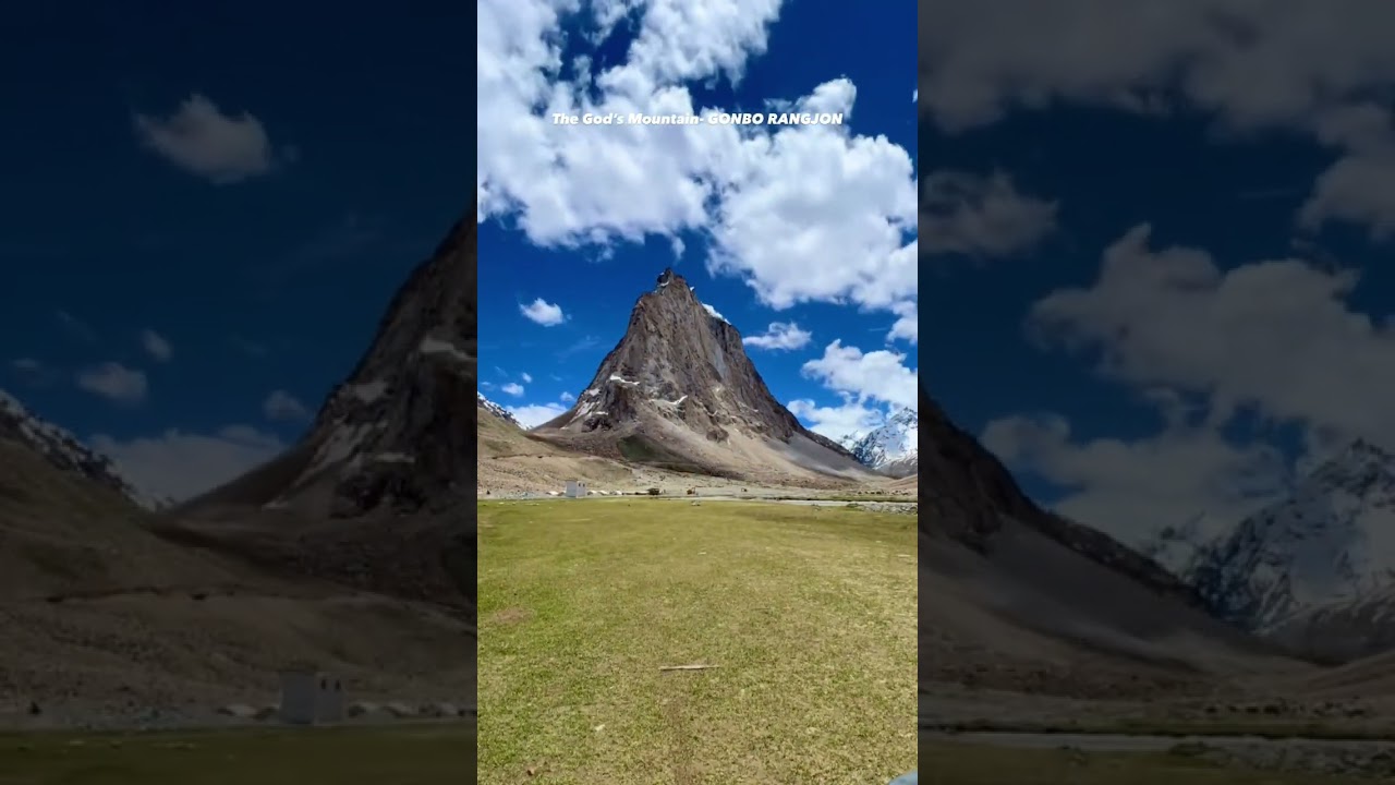 The God's Mountain - Gonbo Rangjon - Zanskar - Leh Ladakh #lehladakh #zanskar #leh #ladakh #shorts